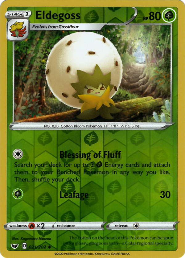 Eldegoss (Reverse Holo)