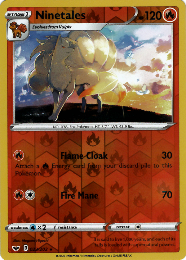 Ninetales (Reverse Holo)