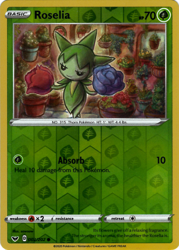 Roselia (Reverse Holo)
