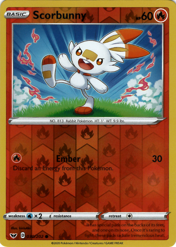 Scorbunny (Reverse Holo)