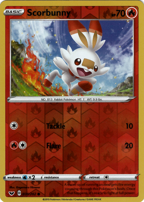 Scorbunny (Reverse Holo)