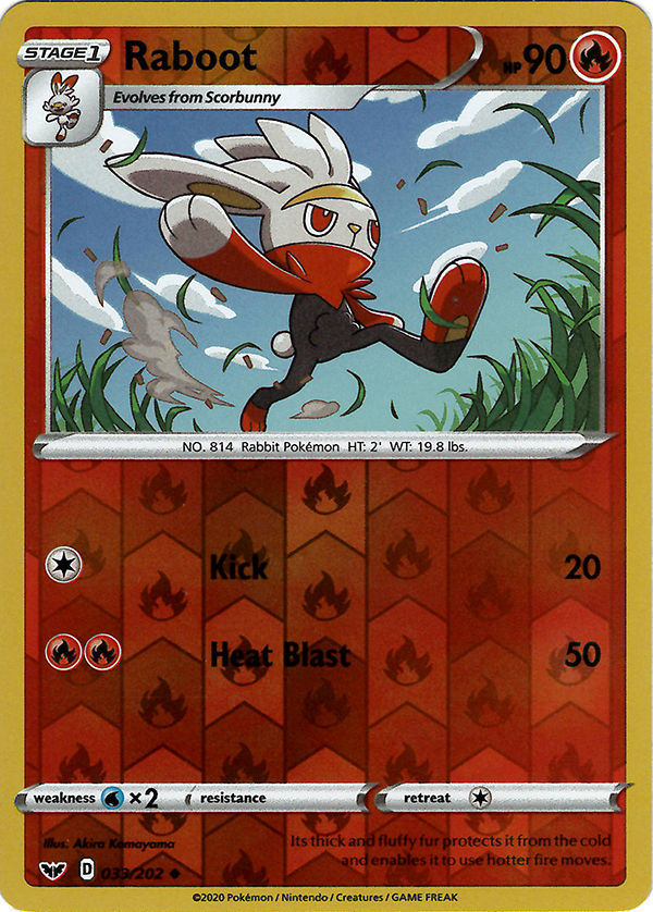 Raboot (Reverse Holo)