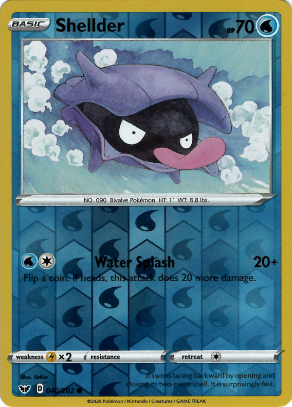 Shellder (Reverse Holo)