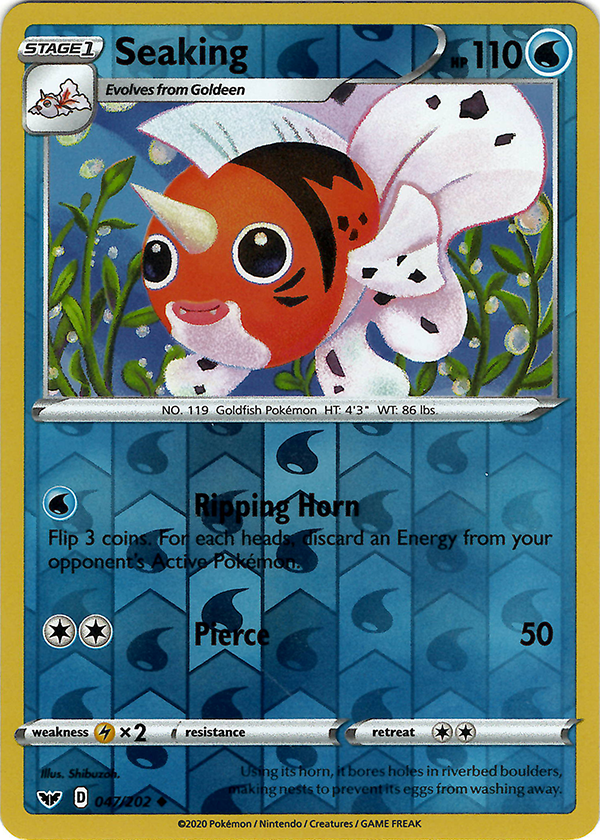 Seaking (Reverse Holo)