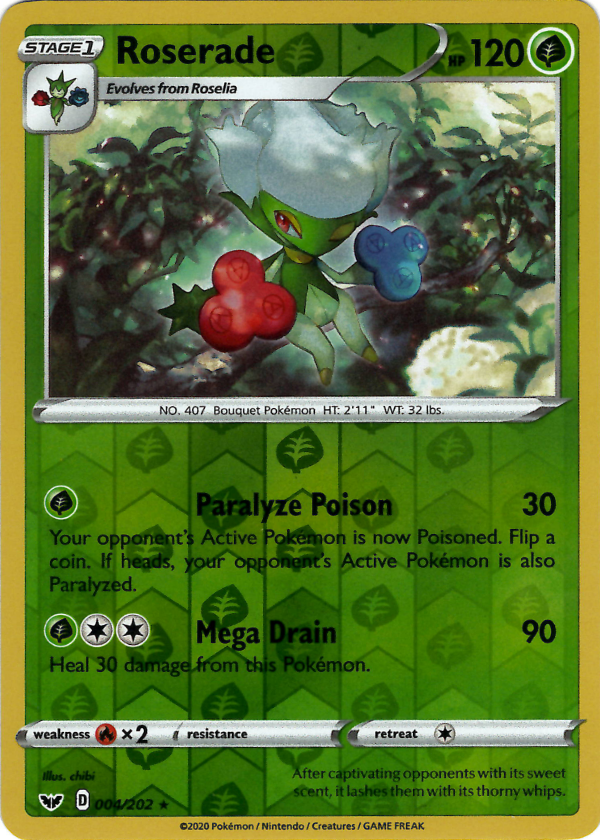 Roserade (Reverse Holo)
