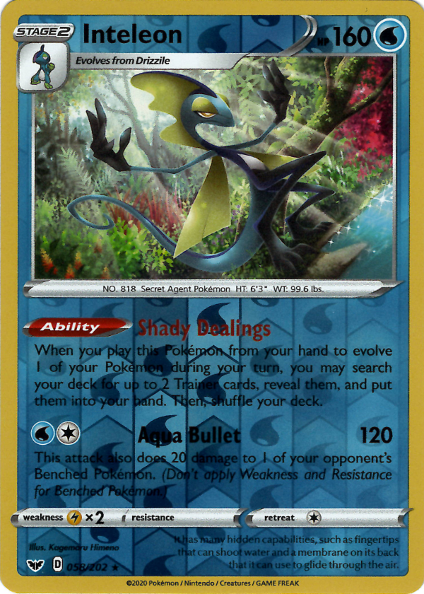 Inteleon (Reverse Holo)