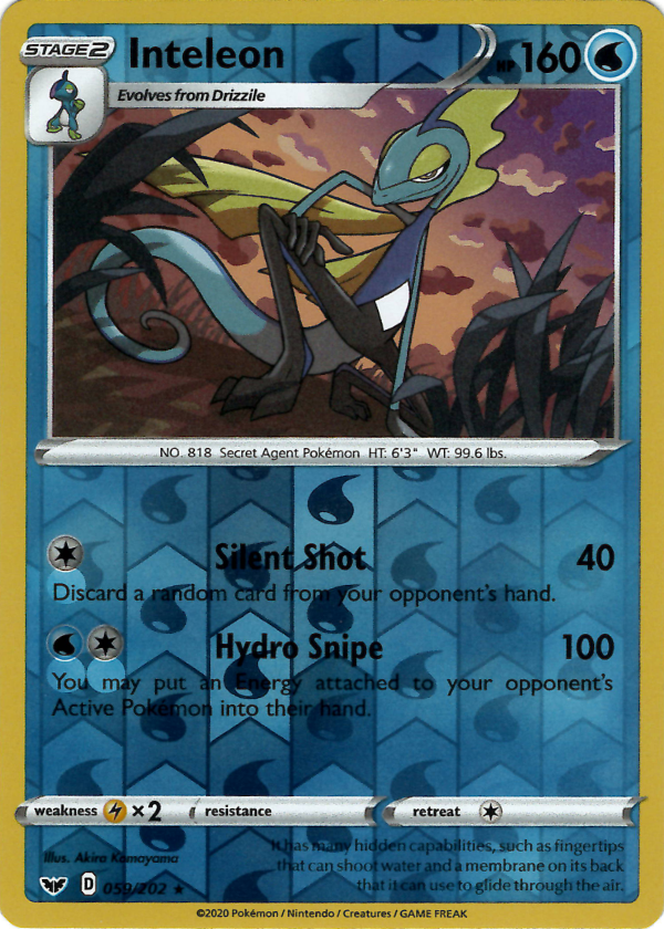 Inteleon (Reverse Holo)