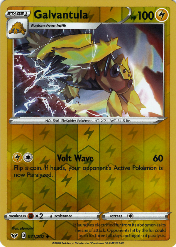 Galvantula (Reverse Holo)