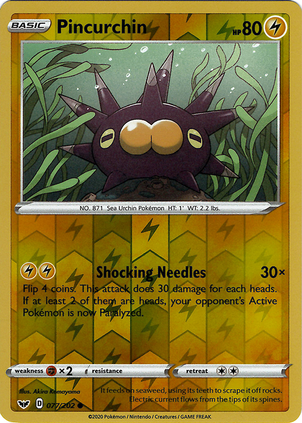 Pincurchin (Reverse Holo)