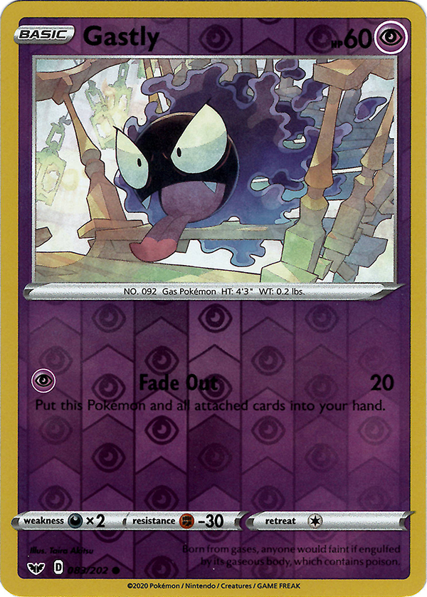 Gastly (Reverse Holo)