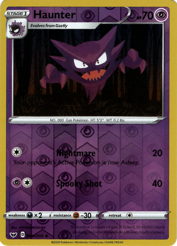 Haunter (Reverse Holo)