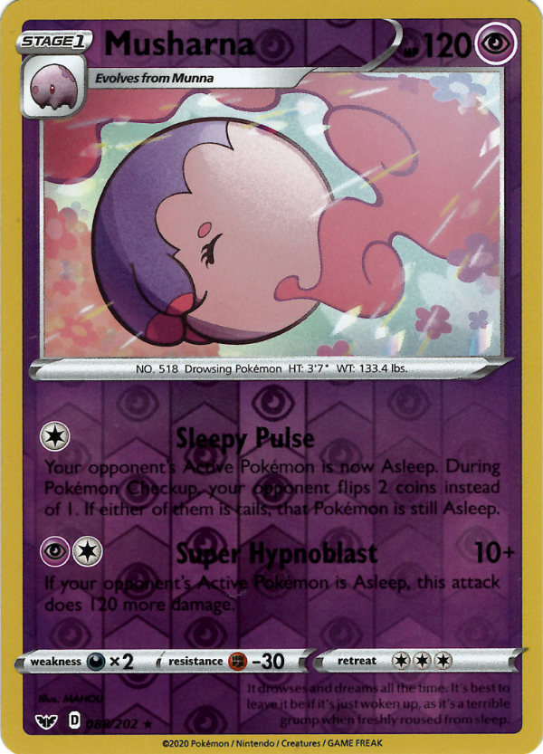 Musharna (Reverse Holo)