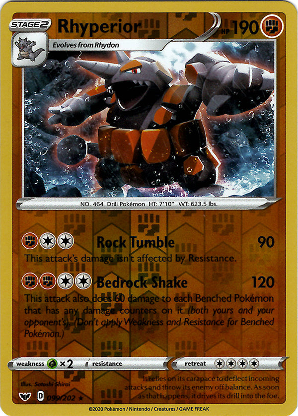 Rhyperior (Reverse Holo)