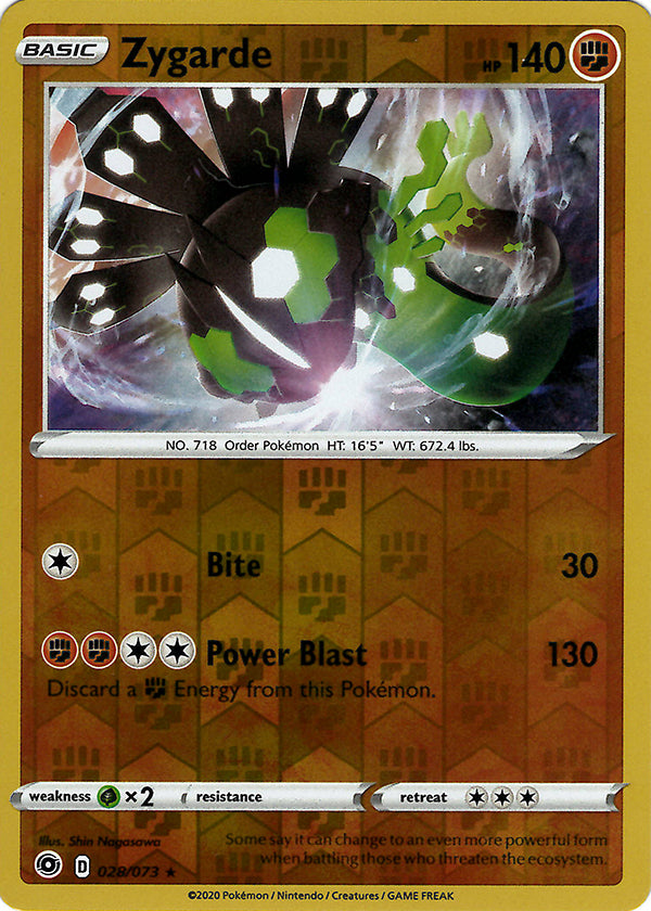 pokemon-tcg-Zygarde (Reverse Holo)