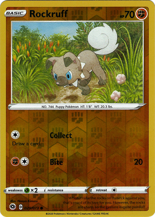 pokemon-tcg-Rockruff (Reverse Holo)