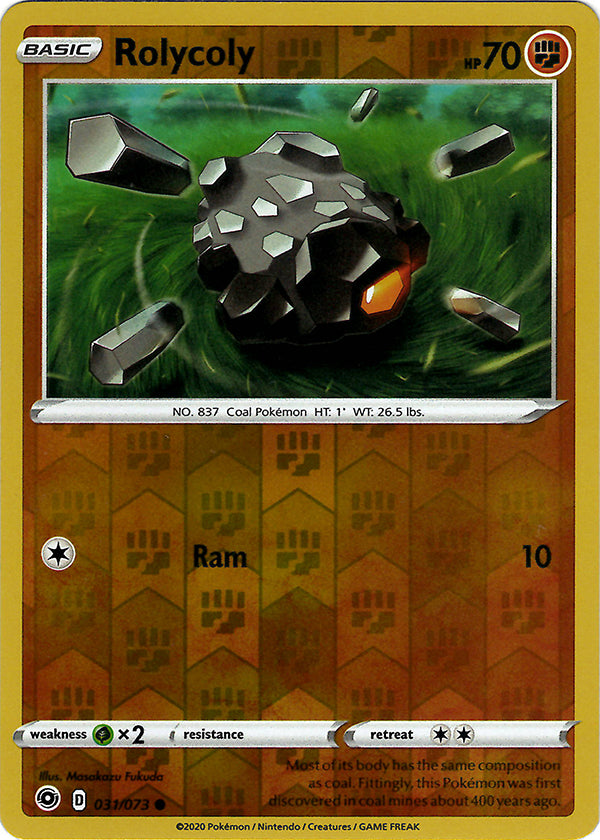 pokemon-tcg-Rolycoly (Reverse Holo)