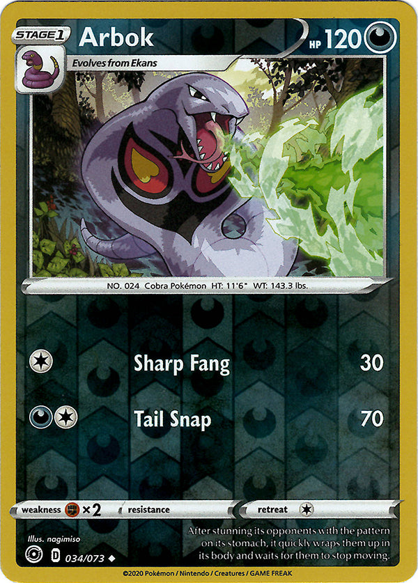 pokemon-tcg-Arbok (Reverse Holo)
