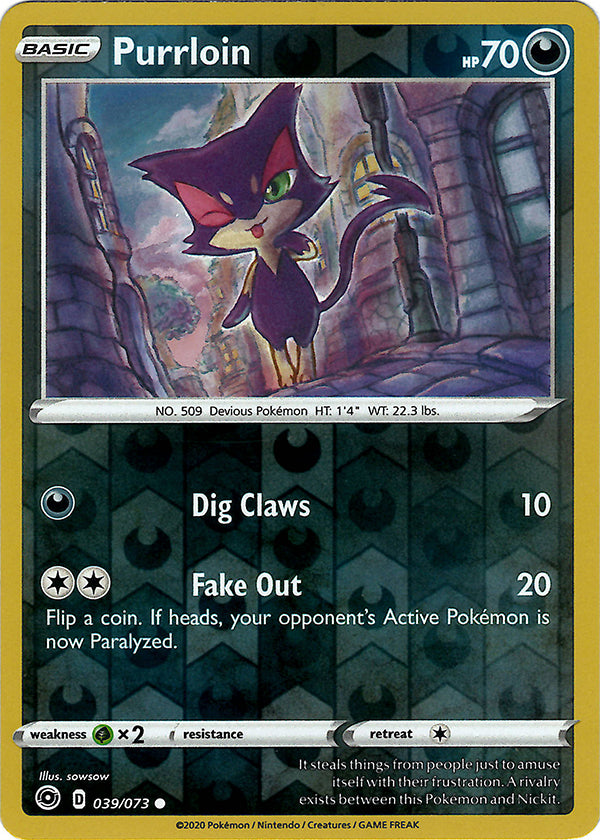 pokemon-tcg-Purrloin (Reverse Holo)