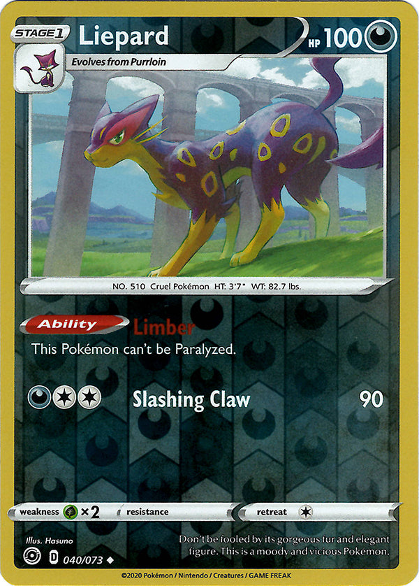 pokemon-tcg-Liepard (Reverse Holo)
