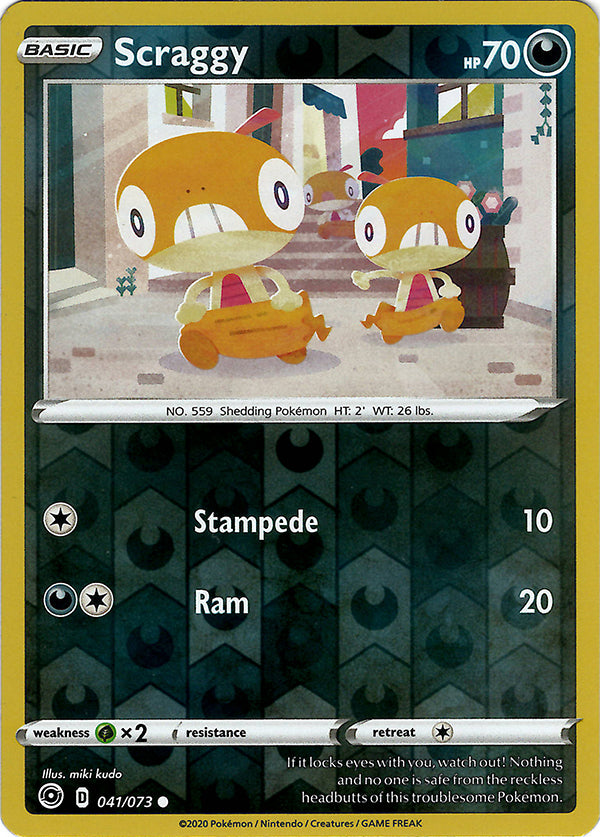 pokemon-tcg-Scraggy (Reverse Holo)
