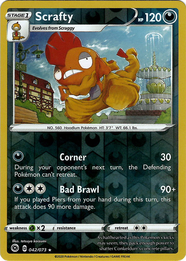 pokemon-tcg-Scrafty (Reverse Holo)