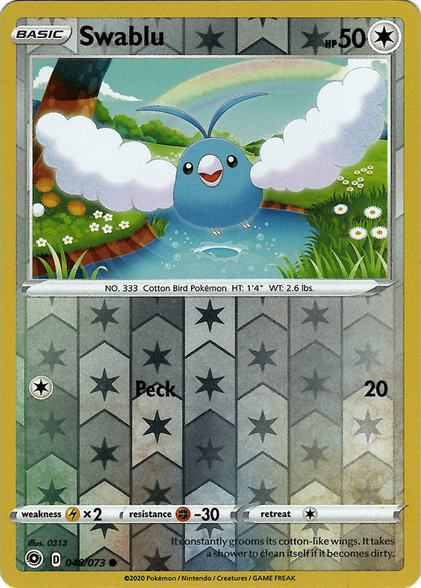 pokemon-tcg-Swablu (Reverse Holo)