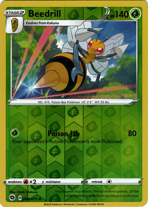 pokemon-tcg-Beedrill (Reverse Holo)