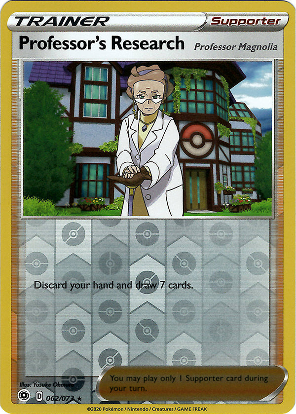 pokemon-tcg-Professor's Research (Reverse Holo)