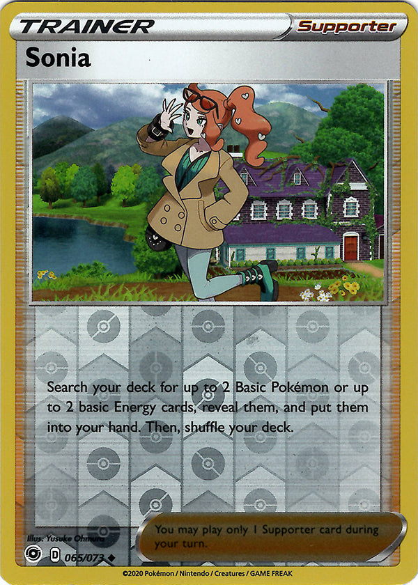 pokemon-tcg-Sonia (Reverse Holo)