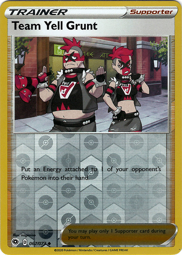pokemon-tcg-Team Yell Grunt (Reverse Holo)