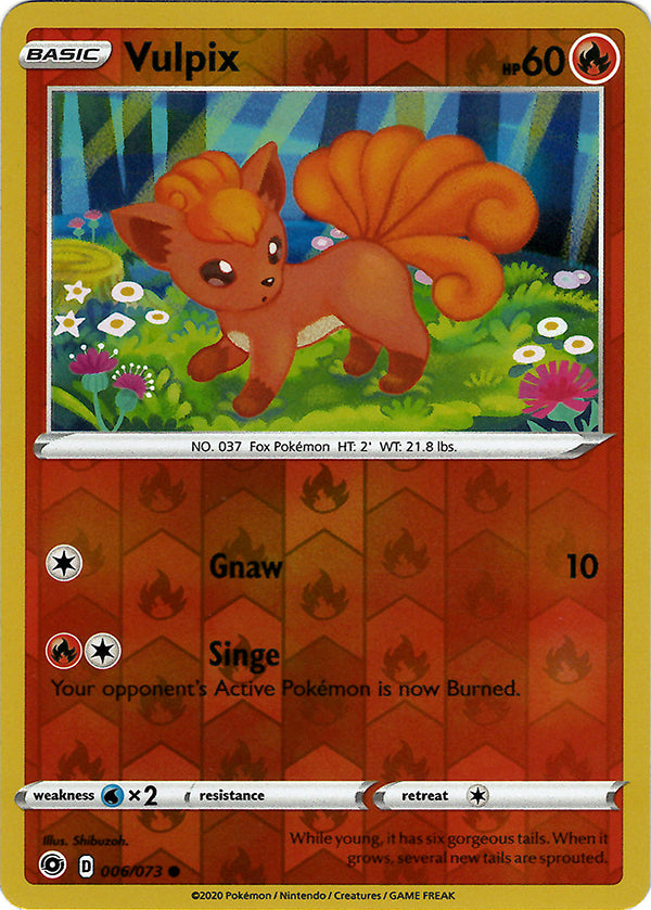 pokemon-tcg-Vulpix (Reverse Holo)
