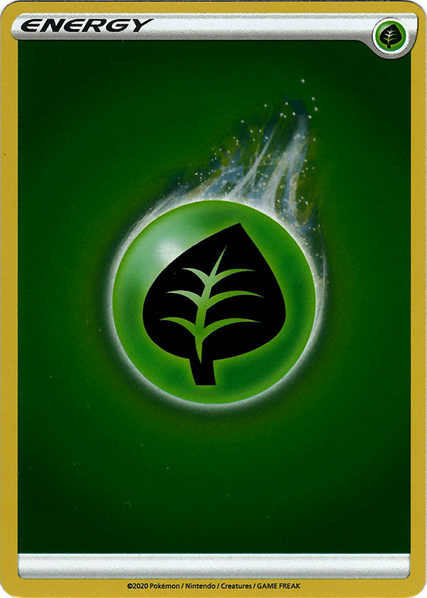 pokemon-tcg-Grass Energy (Reverse Holo)
