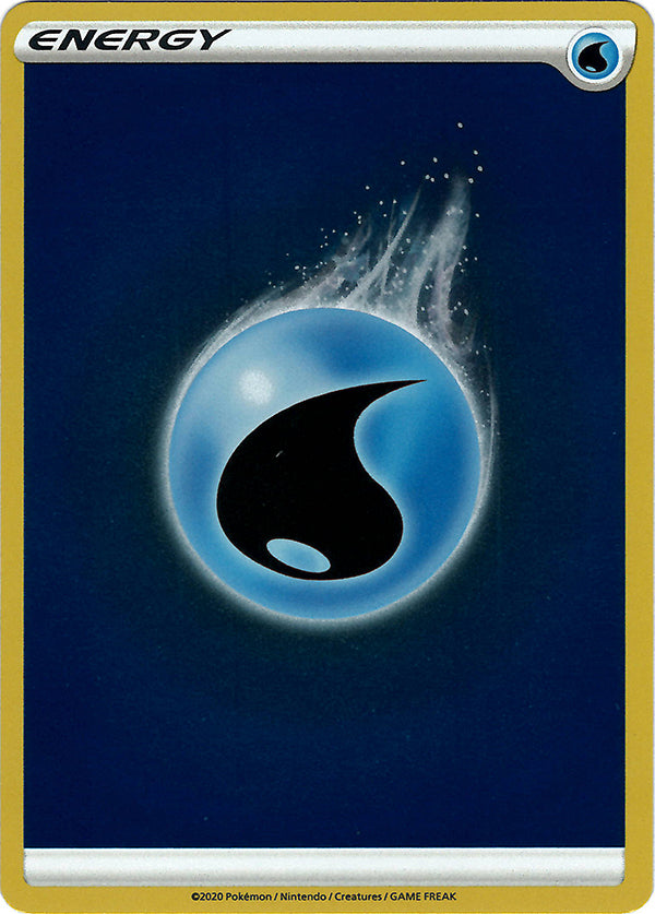 pokemon-tcg-Water Energy (Reverse Holo)