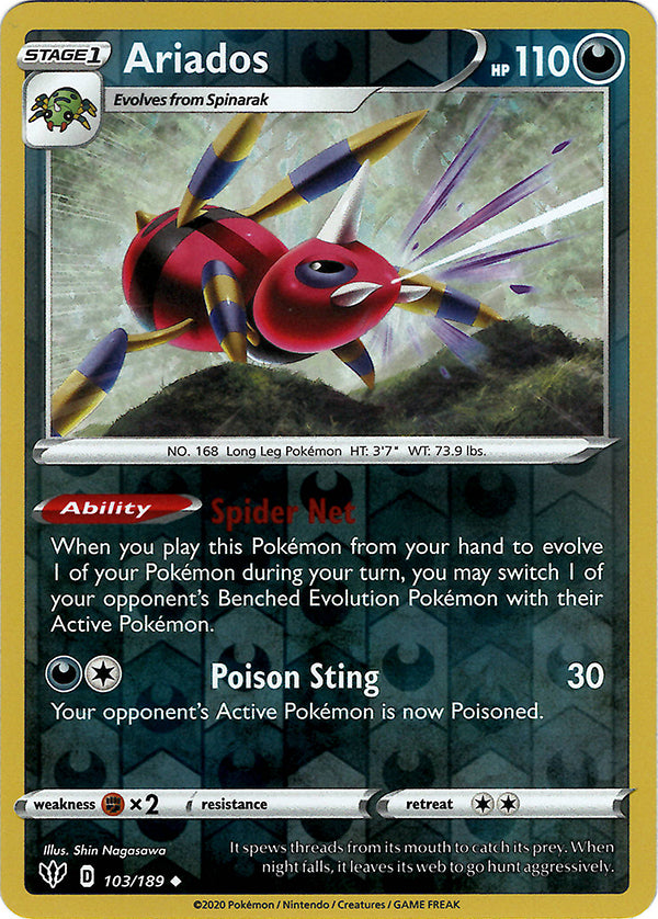 Ariados (Reverse Holo)