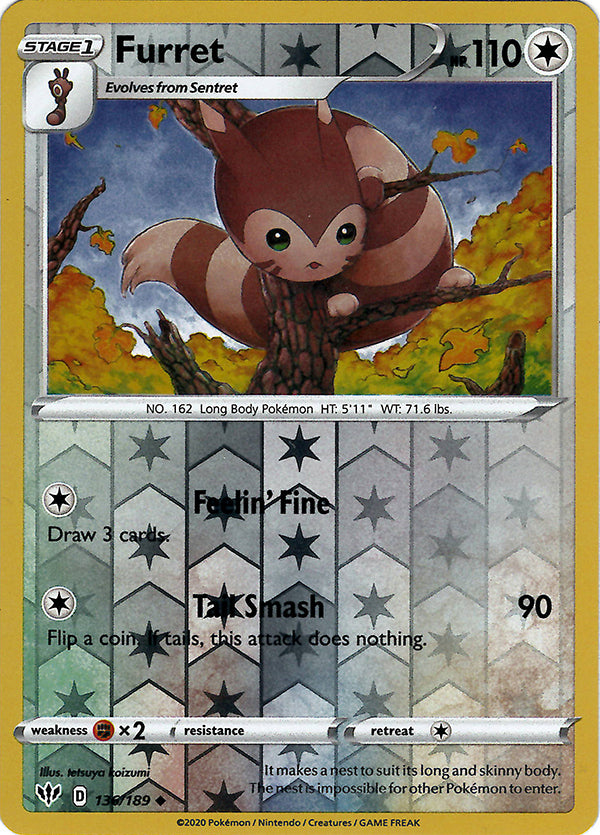 Furret (Reverse Holo)