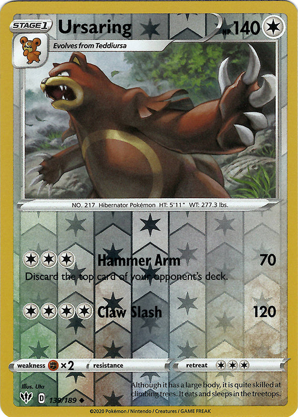 Ursaring (Reverse Holo)