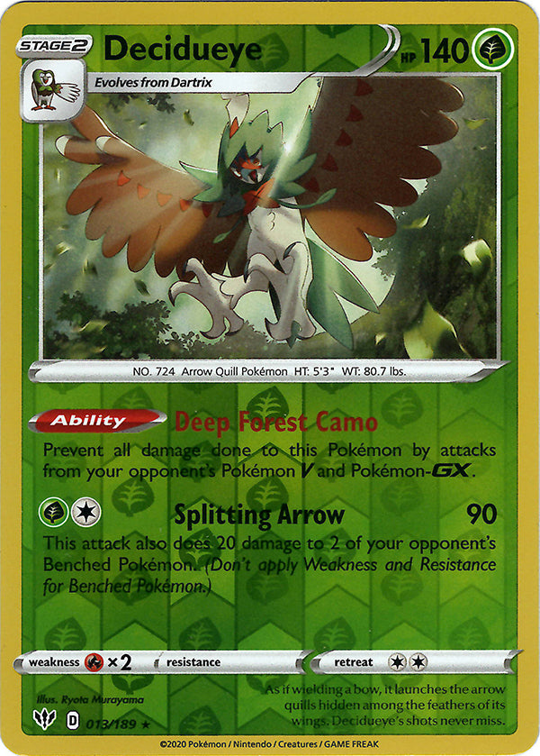 Decidueye (Reverse Holo)