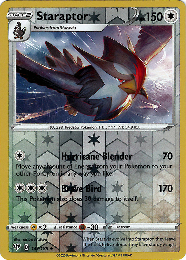 Staraptor (Reverse Holo)