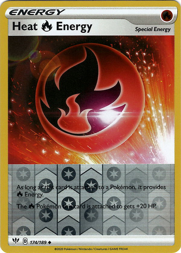 Heat F Energy (Reverse Holo)
