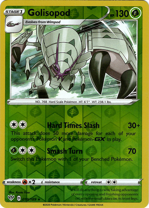 Golisopod (Reverse Holo)