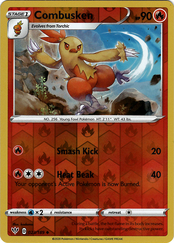 Combusken (Reverse Holo)