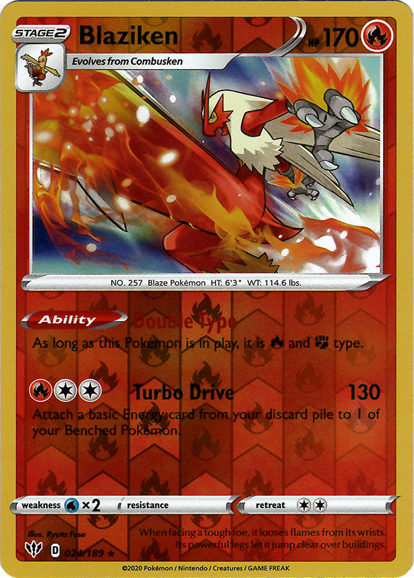 Blaziken (Reverse Holo)