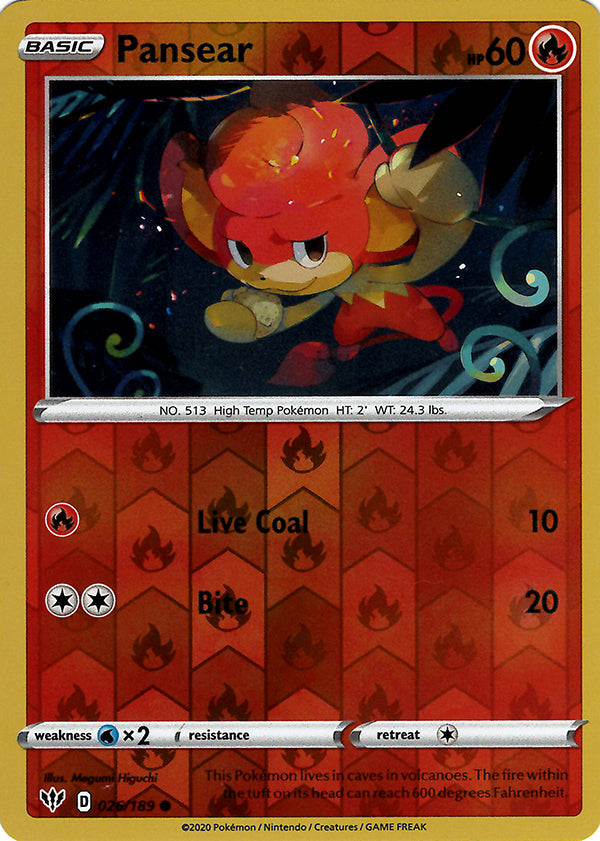 Pansear (Reverse Holo)