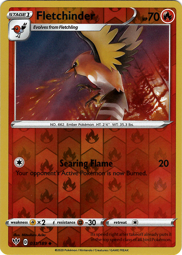 Fletchinder (Reverse Holo)