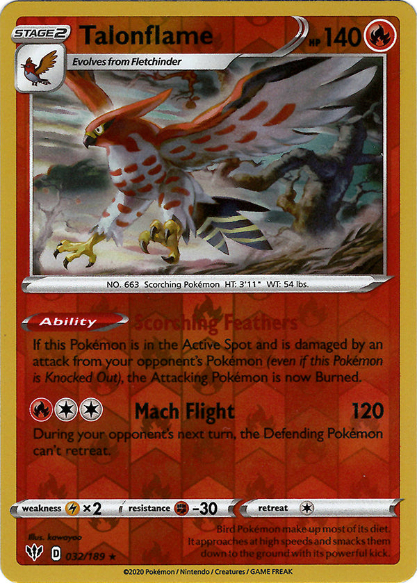Talonflame (Reverse Holo)