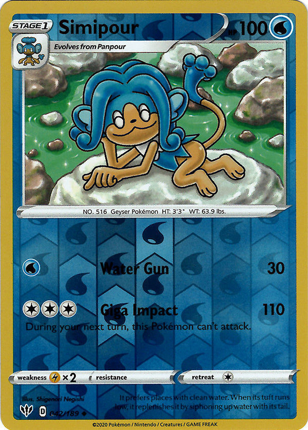 Simipour (Reverse Holo)