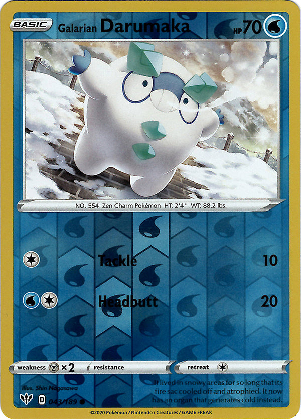 Galarian Darumaka (Reverse Holo)