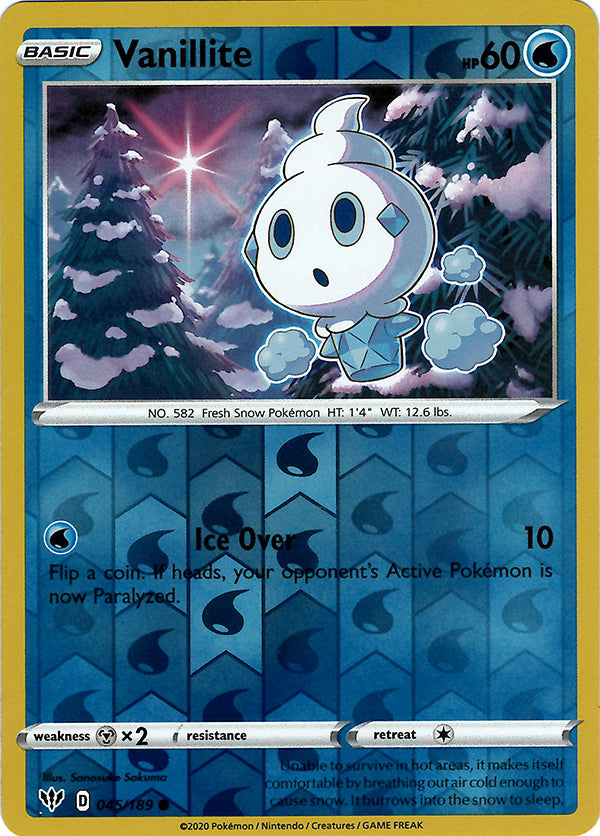 Vanillite (Reverse Holo)