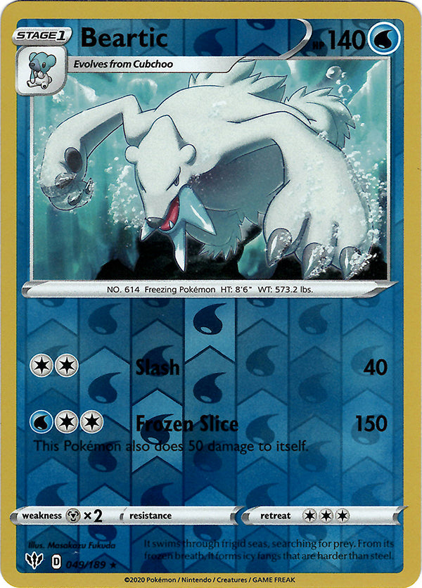 Beartic (Reverse Holo)