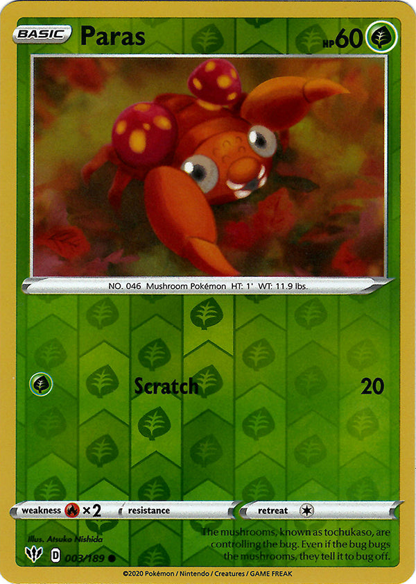 Paras (Reverse Holo)